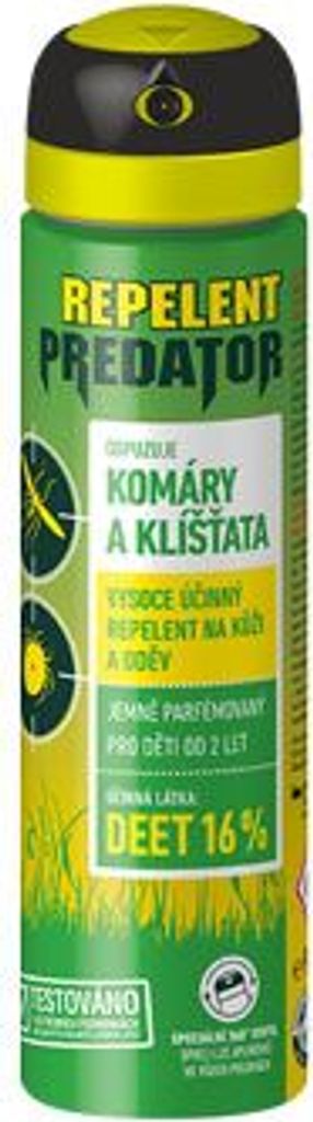 PREDATOR repelent spray 90ml 16%DEET Obrázek produktu 