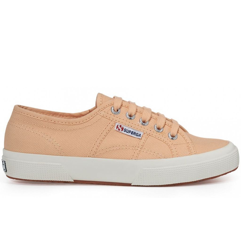 Superga Cotu Classic Orange Apric Damen Schnürer in Orange, Größe 39