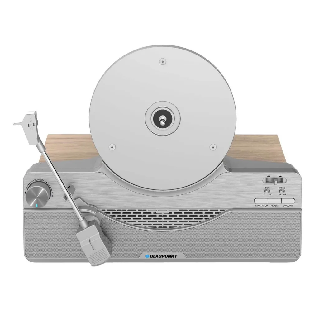 Platine Vinyle Gain de Place Blaupunkt VT100SL - Lecture Disque Verticale