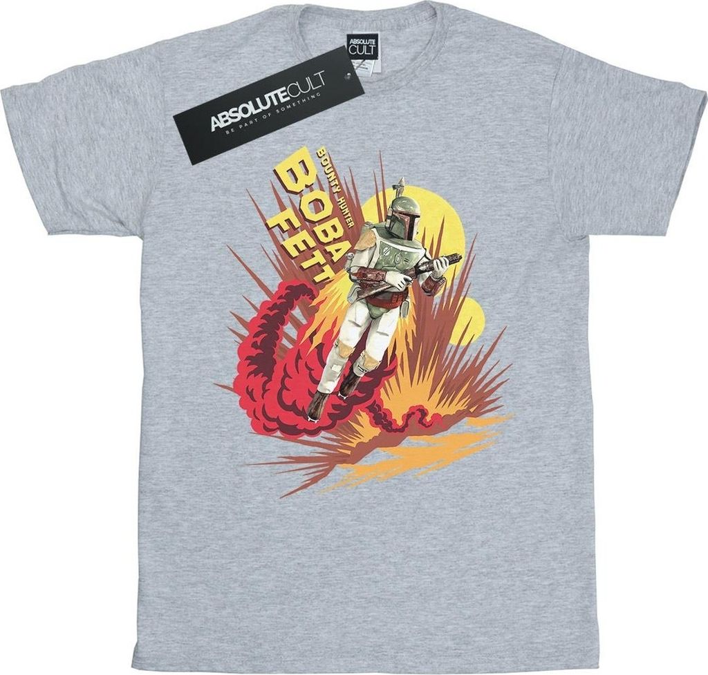 Star Wars - "Rocket Powered" T-Shirt für Herren BI46289 (XXL) (Grau)