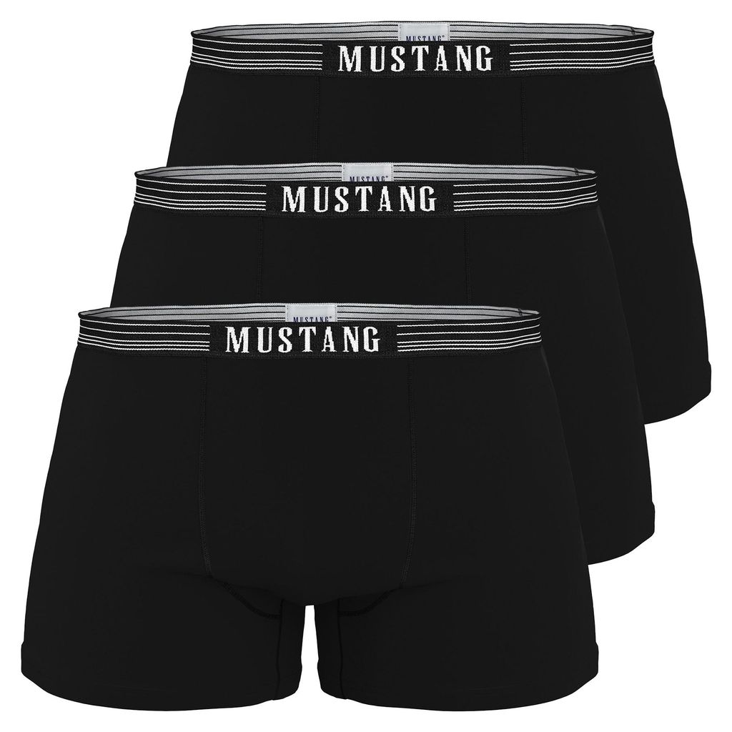 Mustang 3er Pack - Herren Boxershorts aus Baumwolle, Produktbild 