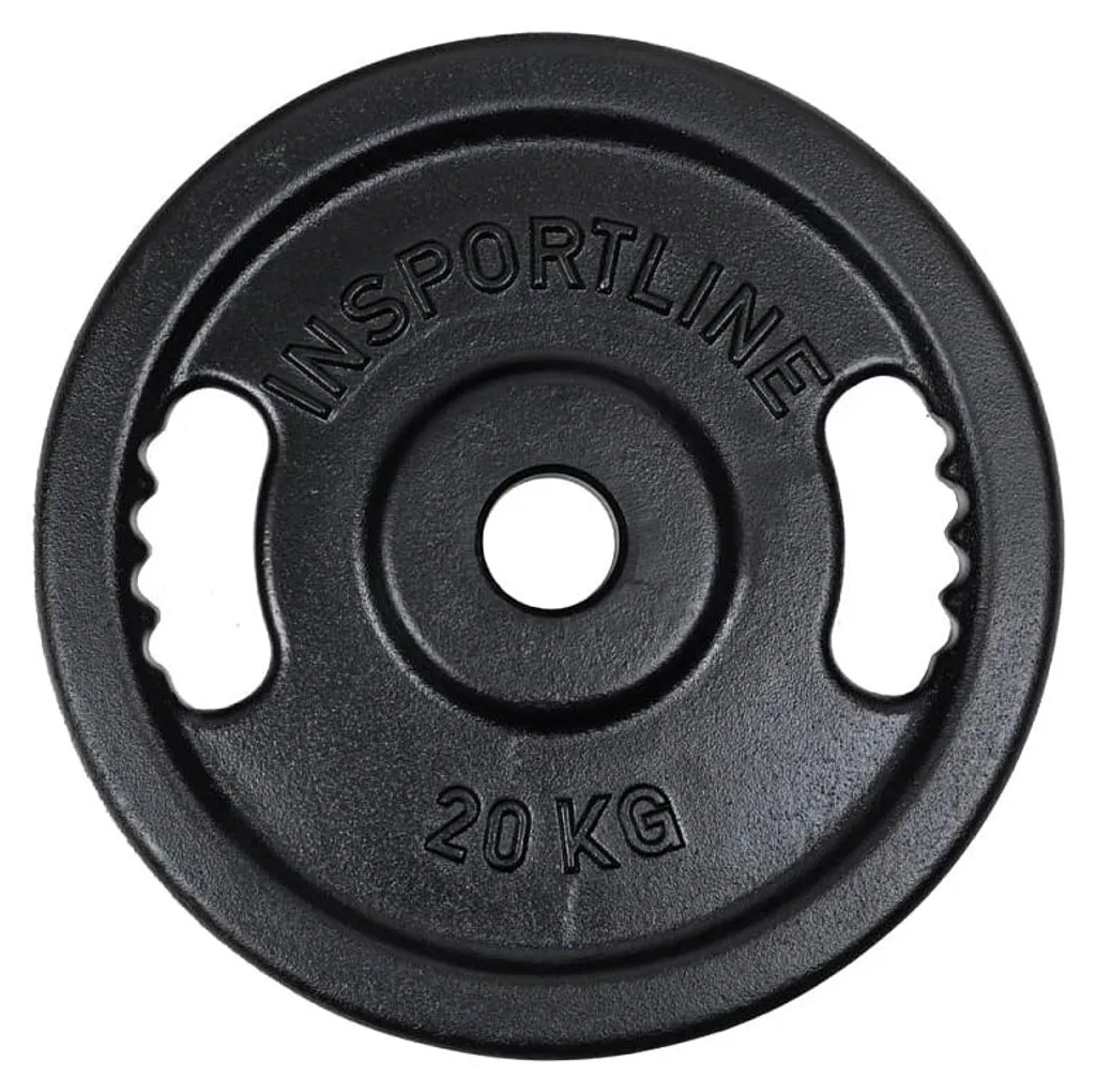Disque olympique pour entraînement de powerlifting lourd 20 kg