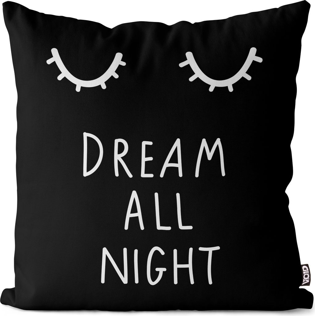 VOID Schlaf gut Traum Cartoon Kissenbezug Kissenhülle Sofakissen Kissen Deko Outdoor-Kissen Dekokissen