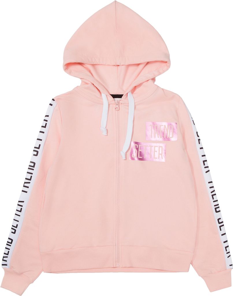 Mädchen-Hoodie Trend Setter - Rosa - 140