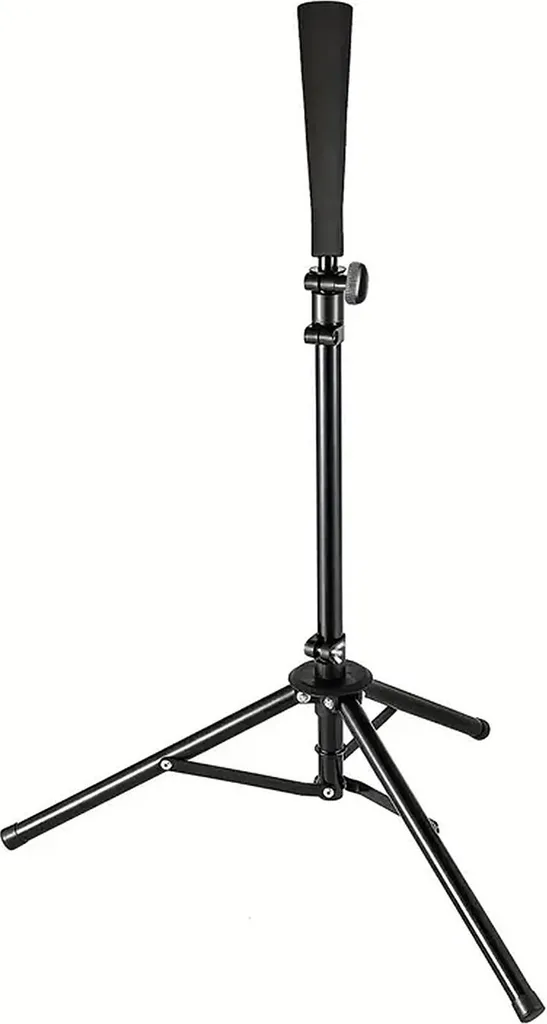 Tee de frappe baseball réglable 70-118cm - Base stable en caoutchouc