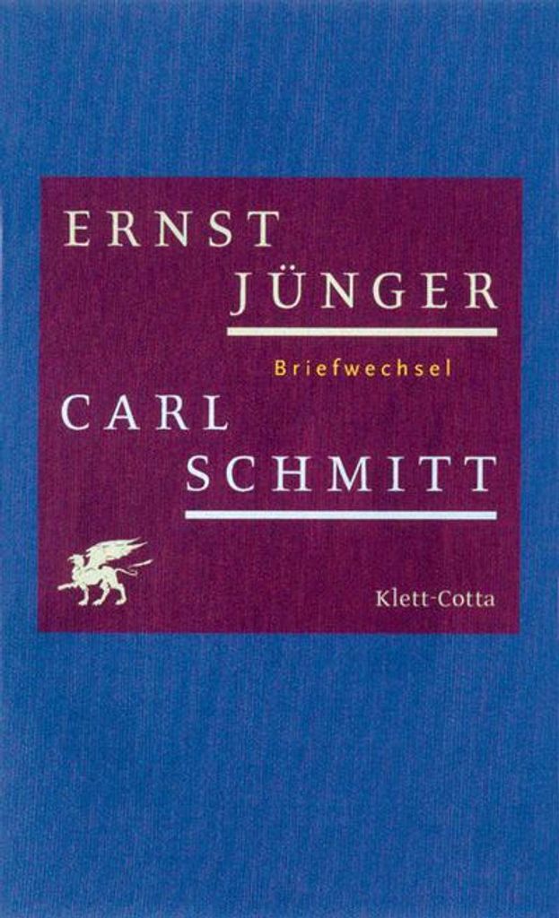 Jünger, E: Briefwechsel