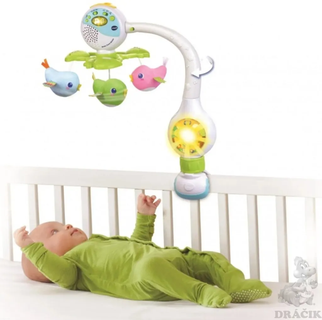Vtech Singing Carousel 3in1 Aide au Sommeil et Éveil Sensoriel Bébé