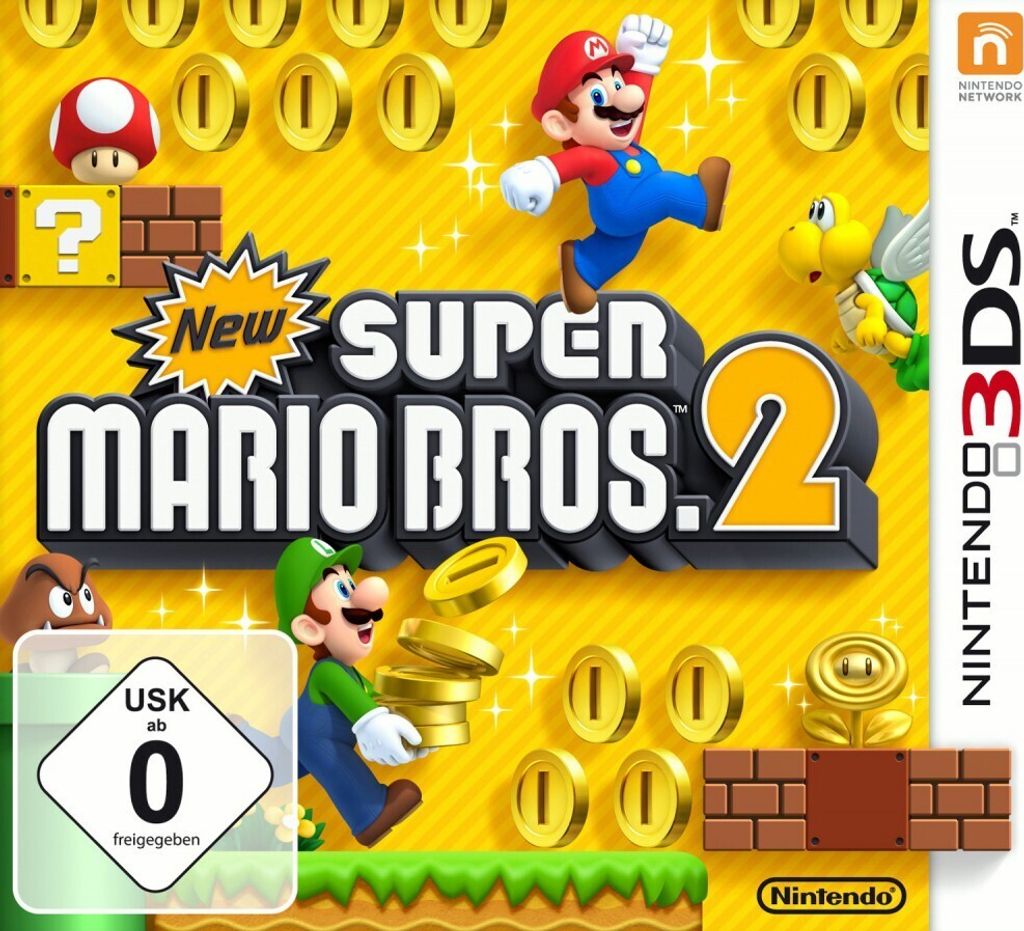 Nintendo New Super Mario Bros. 2, 3DS Produktbild 