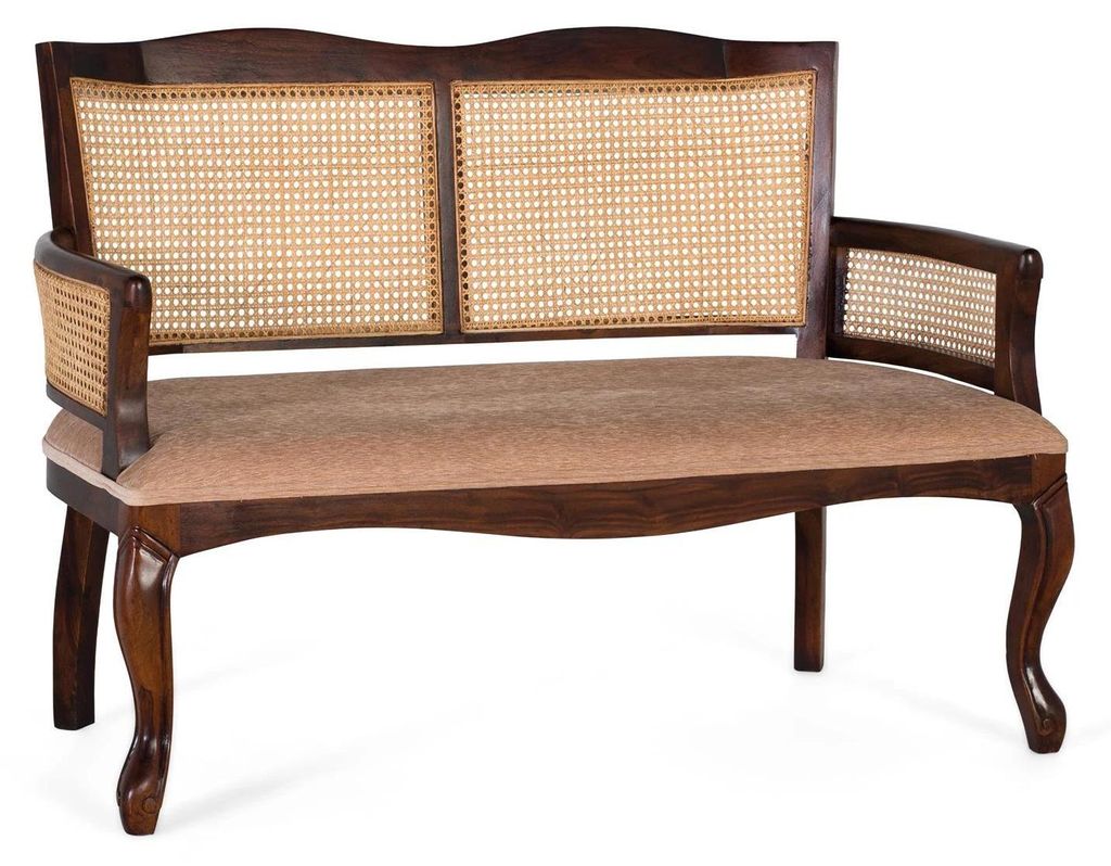 Sena 2-Sitzer-Sofa aus Akazienholz, 88 cm x 120 cm x 60 cm Giner y Colomer