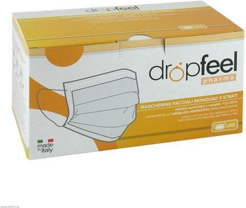 Mundschutz 3lagig Einweg 50 St