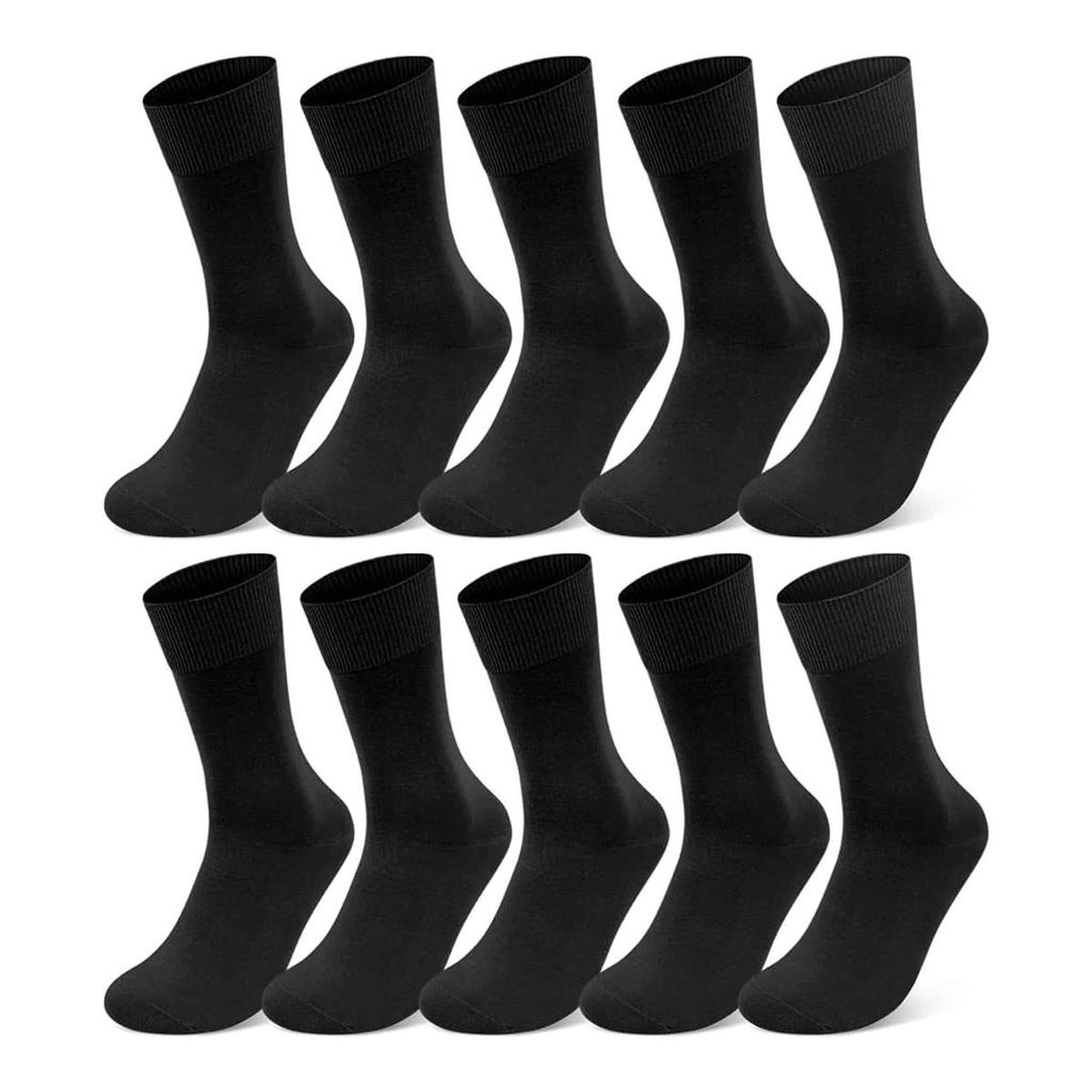 Socken aus 100% Baumwolle Damen Herren - 10600 Schwarz Produktbild 