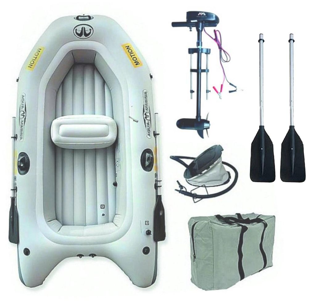 Set gommone Aqua Marina Motion T-18 con motore elettrico: Immagine del prodotto 