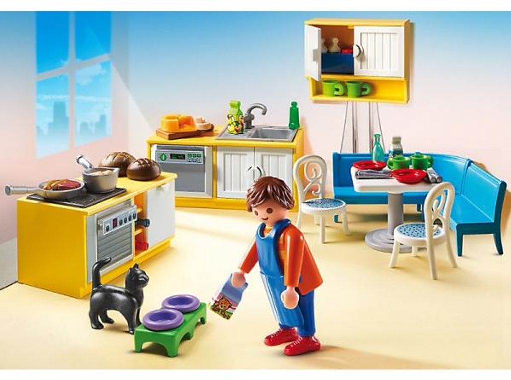 PLAYMOBIL dollhouse 5336 cuisine avec coin repas Image du produit 