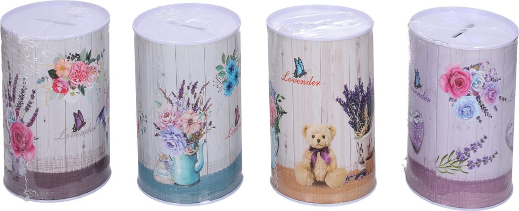 Geldkassette 8 x 12,7 cm – Blumen
