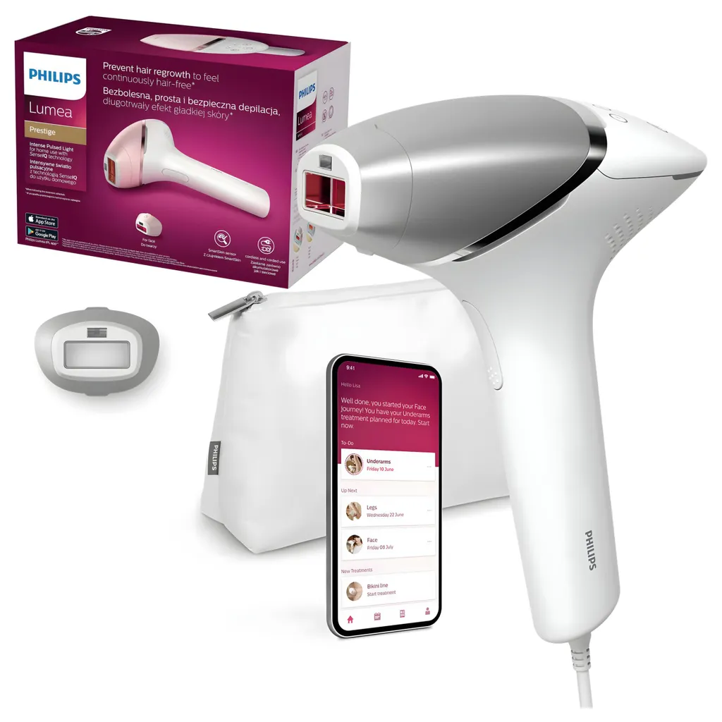 Épilateur IPL Philips Lumea BRI940/00 corps et visage avec fil - Blanc