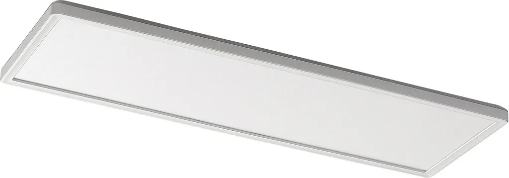 Plafonnier LED blanc 58 cm Pavel Rabalux 3278 rectangulaire éclairage uniforme