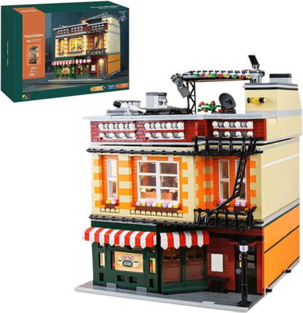 Mould King 16014 Freunde Cafe Moc Klemmbausteine 4488PCS
