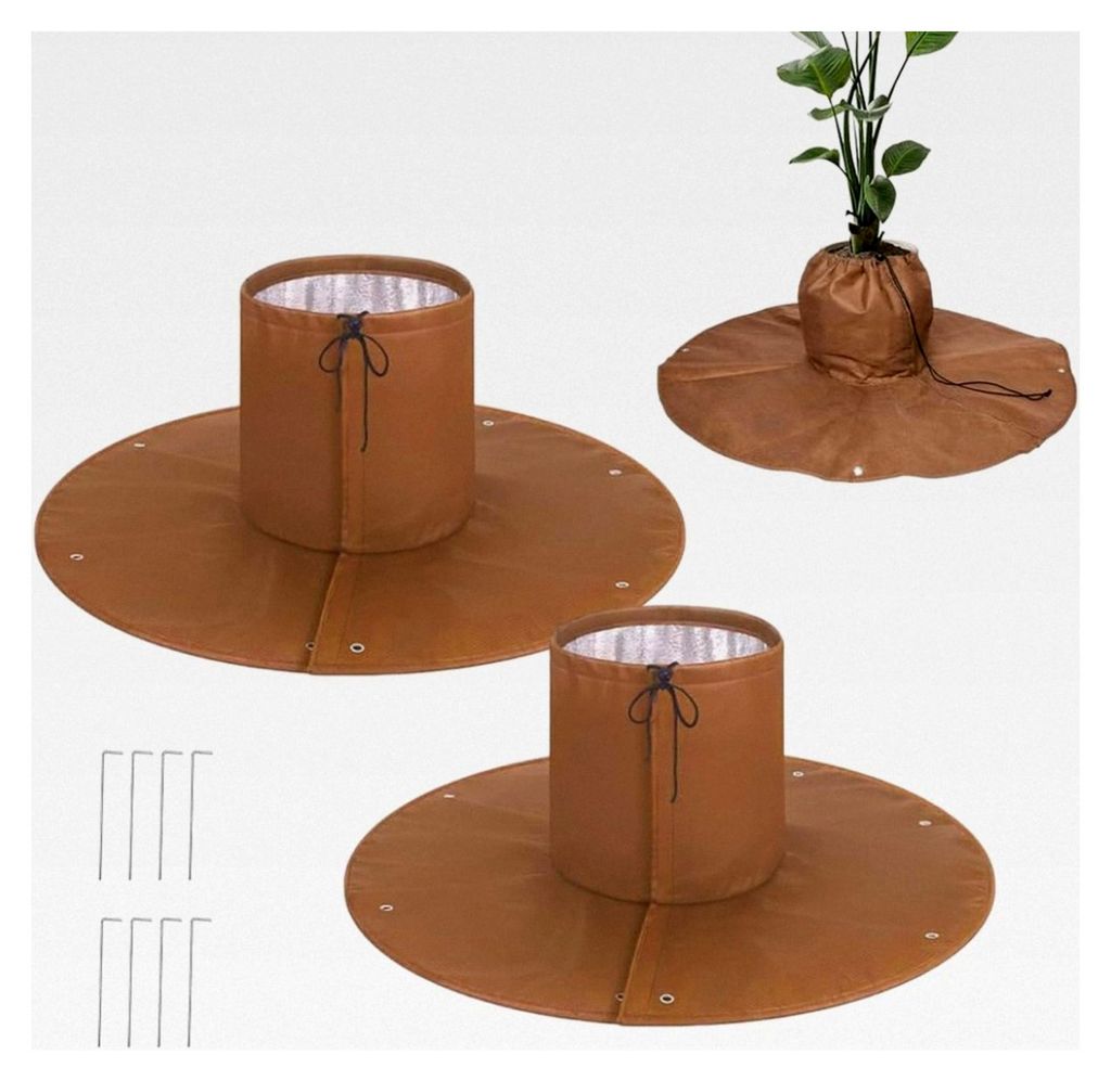 Winterschutz für Palmenwurzeln, 2 Stück Ø100cm, Produktbild 
