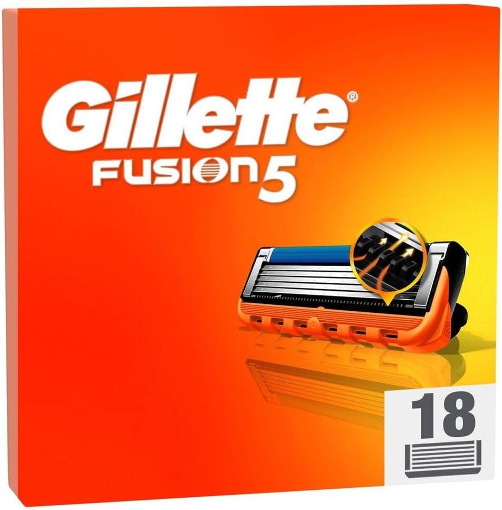 Lamette Gillette Fusion5, 18 lame di ricambio originali per Immagine del prodotto 