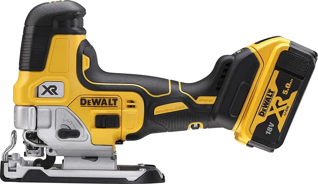 Scie sauteuse Dewalt 18V DCS335P2 : finissez vos coupes sans éclats ni effort