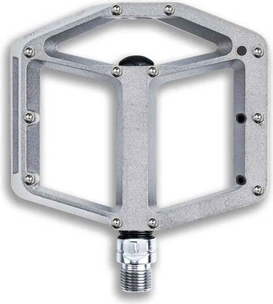 Pédales Acid Flat A3-zp R Argent pour stopper le glissement des pieds