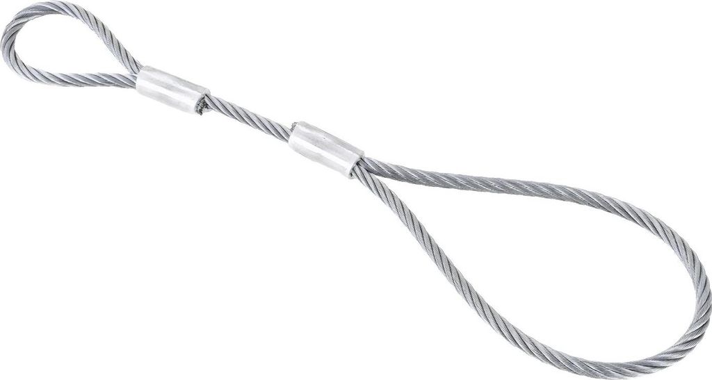 Efmetal Sicherungsseil Für Ungebremste Anhänger 250Mm 250Kg