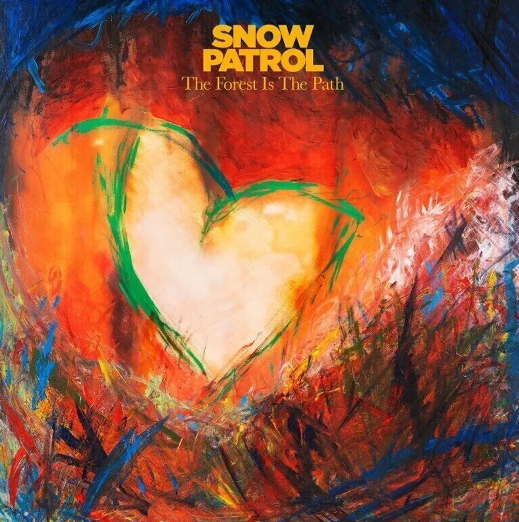 The Forest Is The Path Snow Patrol Vinyle Bleu Marbré Edition Limitée