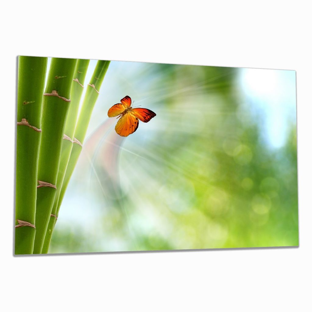 Wallario Herdabdeckplatte aus Glas, Größe 80 x 52 cm Produktbild 