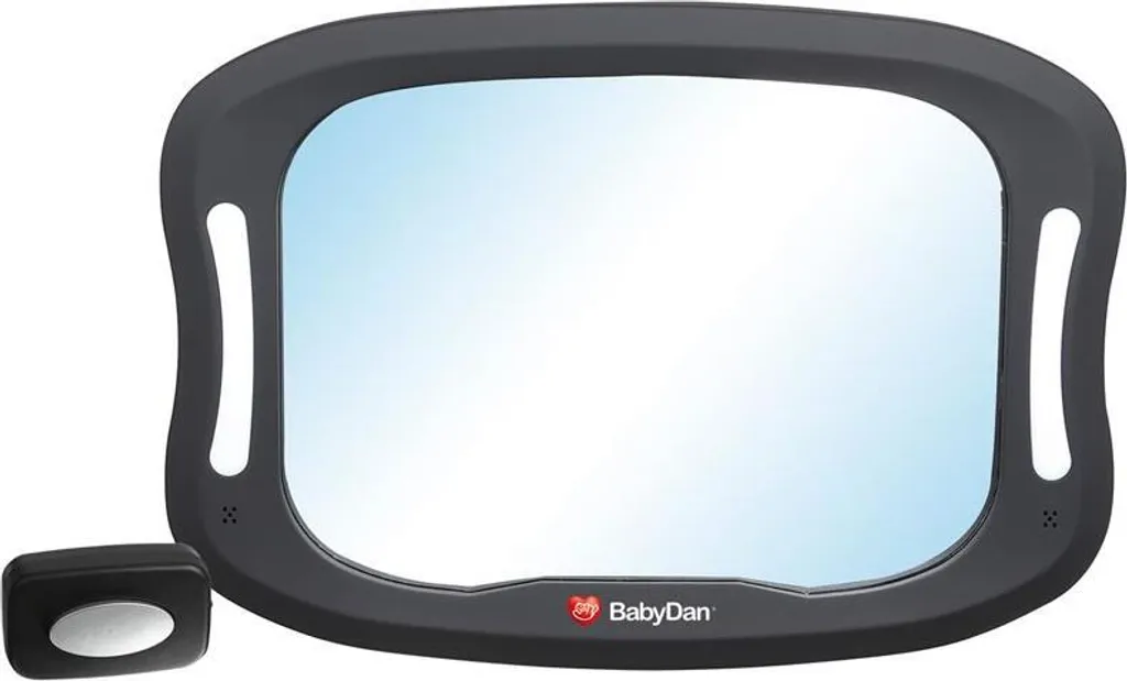Miroir de Surveillance Bébé pour Voiture avec LED et Pivot Réglable