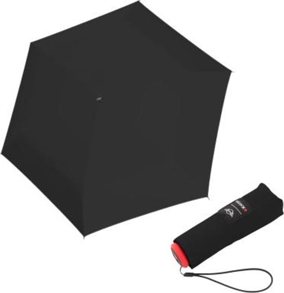 Knirps Knirps Mini Midnight Black - elegantní skládací Obrázek produktu 