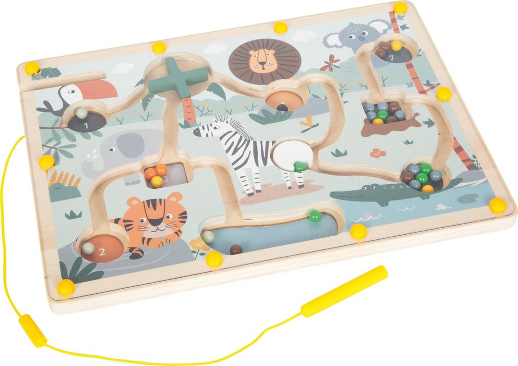 small foot Magnetisches Labyrinth „Safari“, Produktbild 