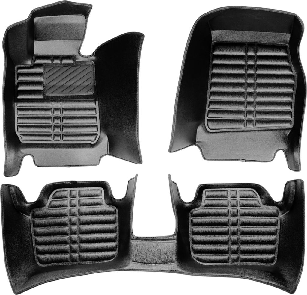 5D Premium Auto Fussmatten TPE Set passend für BMW 3 (F30/F31) Baujahr ab 2011-2019