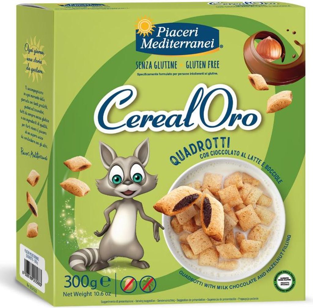 Piaceri Mediterranei Cereal Oro Schoko-Haselnuss-Kissen 300g