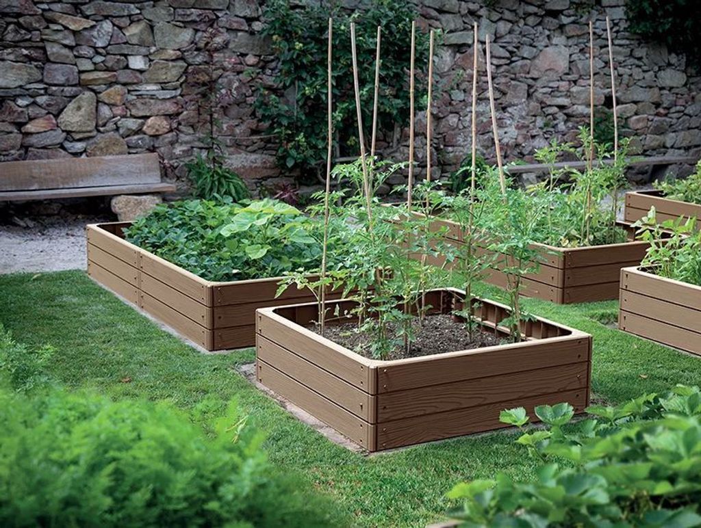 záhon vyvýšený 149,2cm BASE WOODY IBWR-S433 antracit Obrázek produktu 6