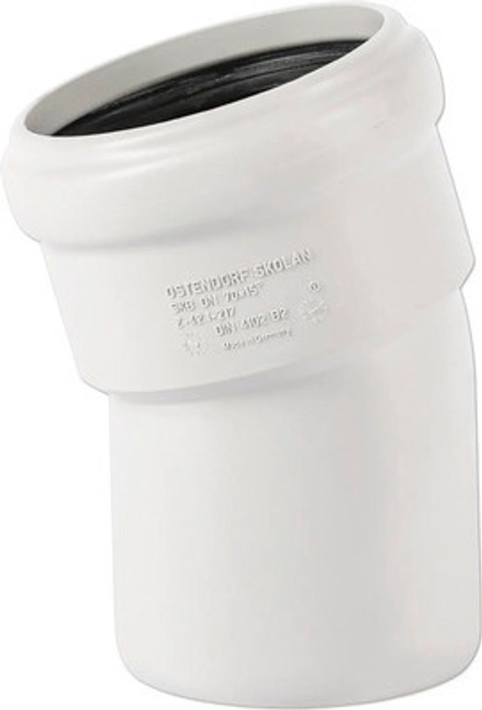 SKOLANsafe B Bogen 15° DN 78 mm