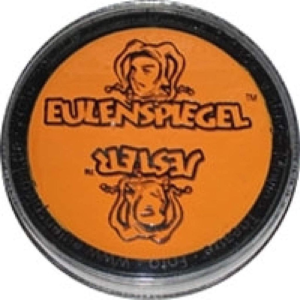 Eulenspiegel 182239 - Profi-Aqua Schminke in der Farbe Goldgelb, 20 ml, vegan