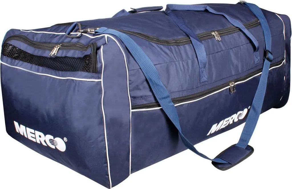 Sac de hockey sur glace Merco Pro Team Navy idéal pour entraînement