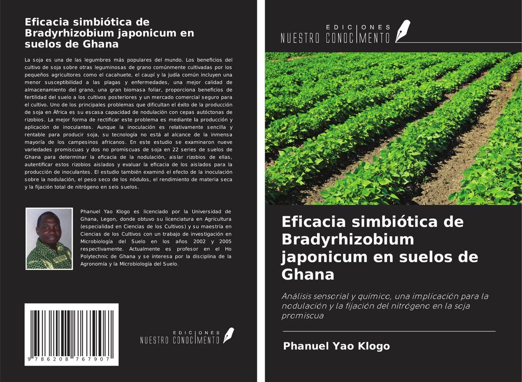 Eficacia simbiótica de Bradyrhizobium japonicum en suelos de Ghana