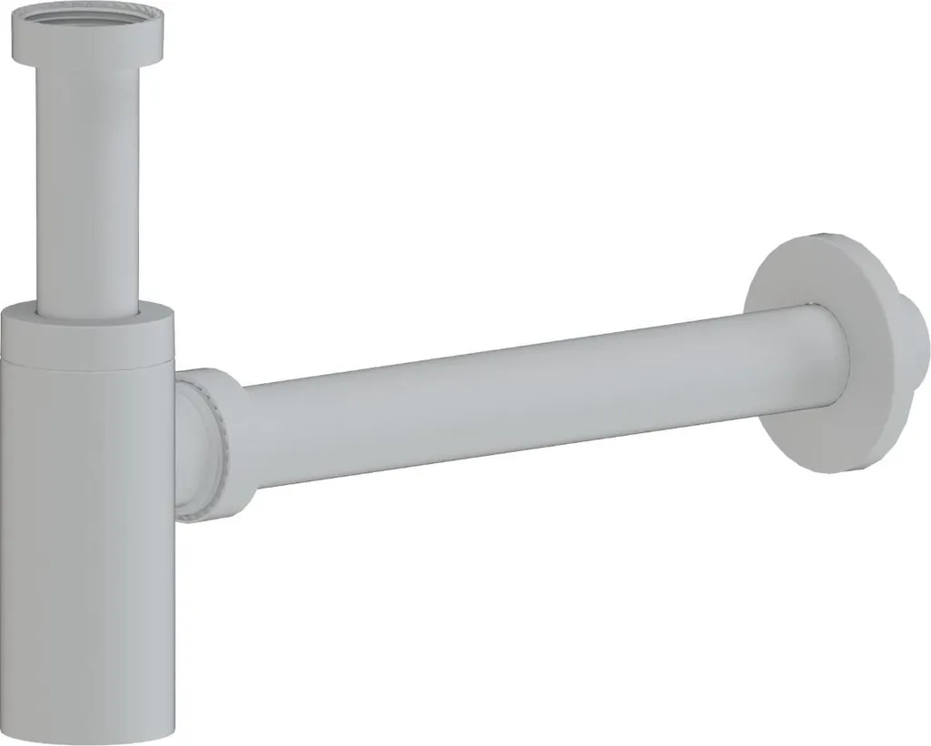 Sifone Tecnico SAT Project DN32 5/4" Bianco Opaco SATSIFMPLWM