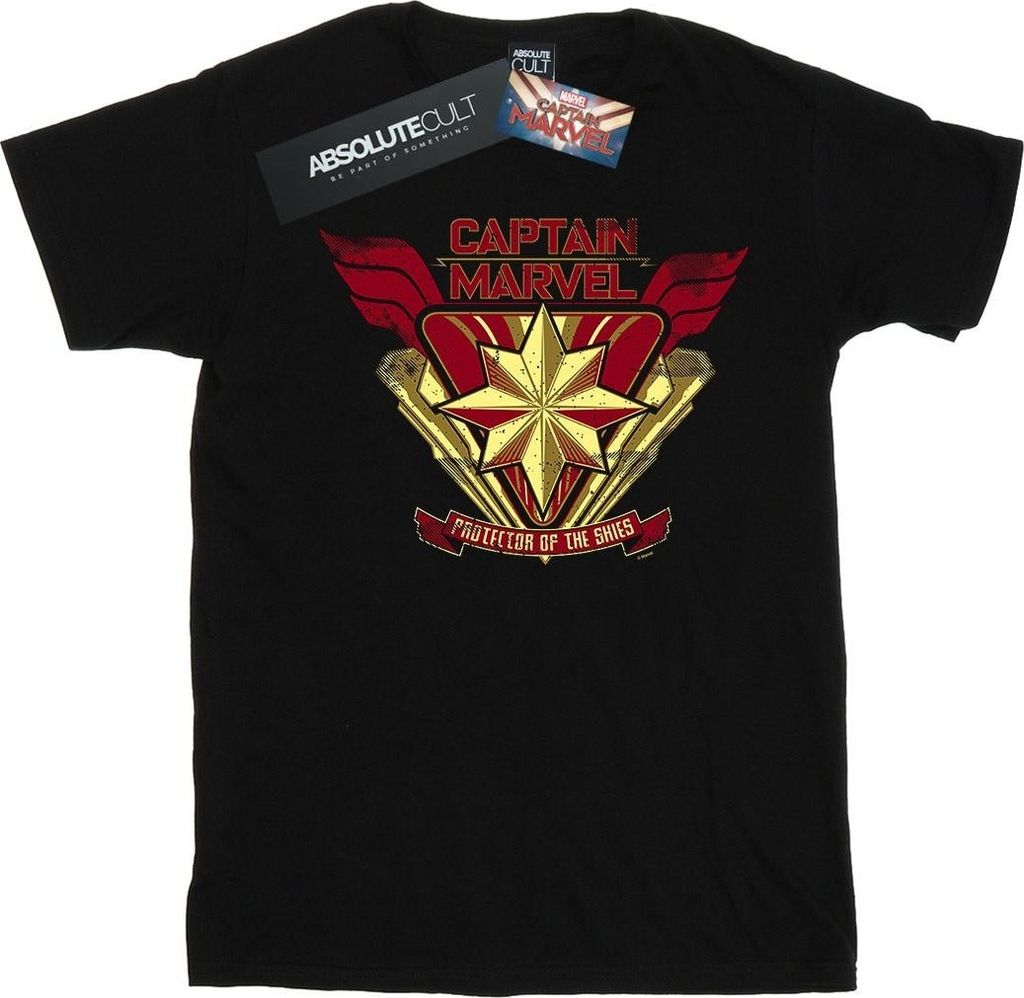 Marvel - "Protector Of The Skies" T-Shirt für Herren BI20344 (XXL) (Schwarz)