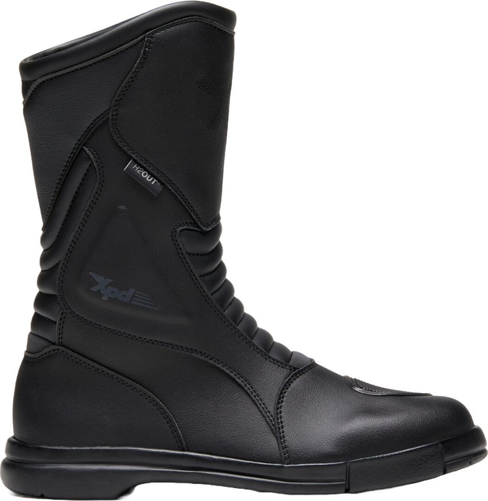 XPD X-Venture H2Out wasserdichte Motorrad Stiefel, schwarz, 44