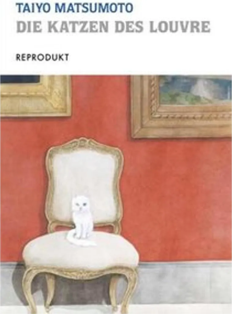 Les chats du Louvre - Album de bande dessinée de Taiyo Matsumoto, relié