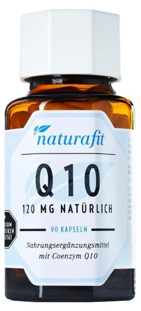 naturafit Q10 120 mg Kapseln, 90 St. Kapseln