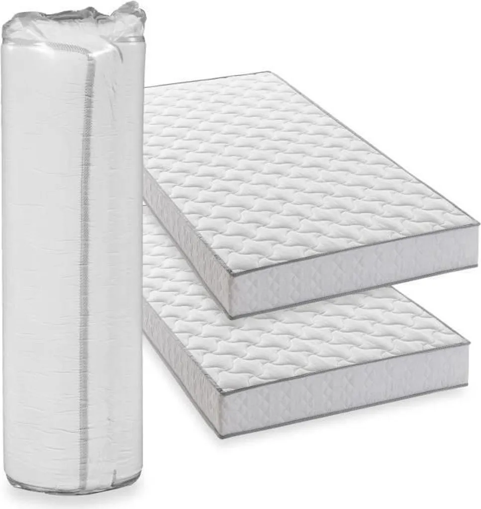 Matelas Mousse 90x190 cm 5 Zones de Confort Deko Dream Hahtuva x2