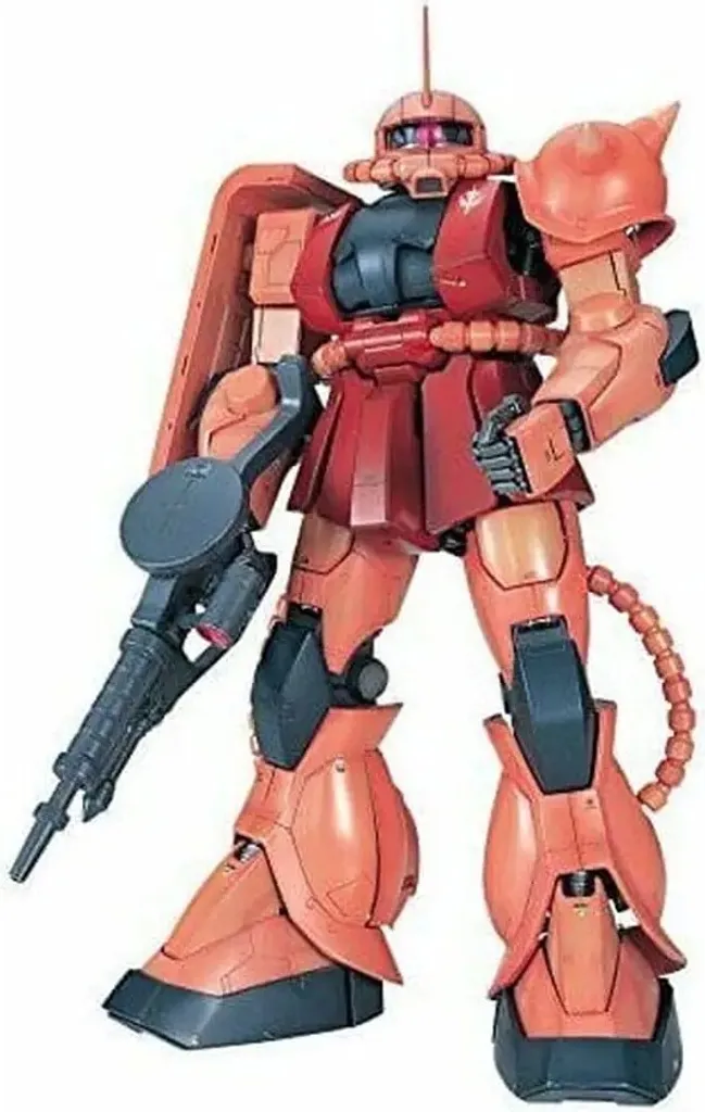 Maquette Robot PG MS-06S Zaku II articulée avec éclairage LED