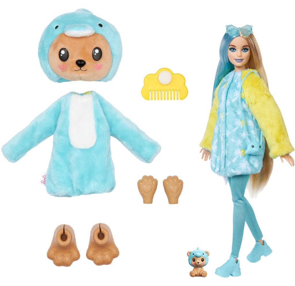 Barbie Barbie Cutie Reveal Costume Cuties Serie - Teddy Produktbild 