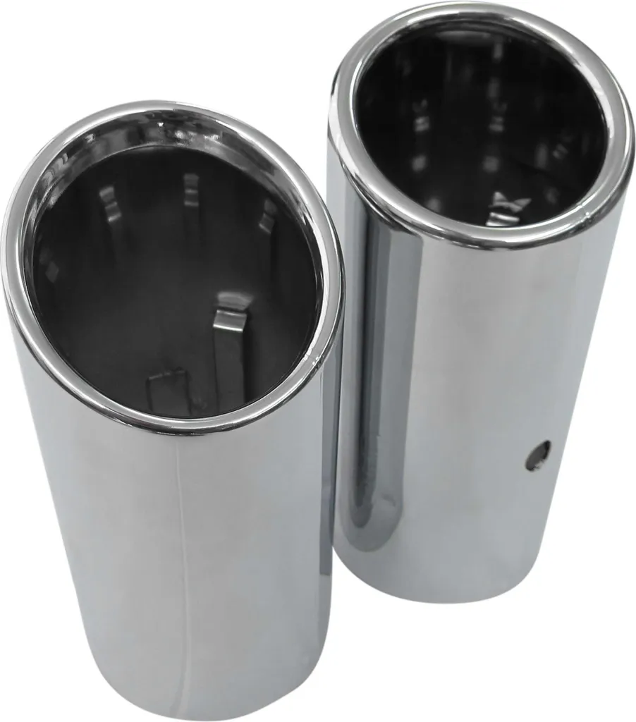 Embout d'échappement inox 67-73mm GR/KL sorties de pot pour véhicules