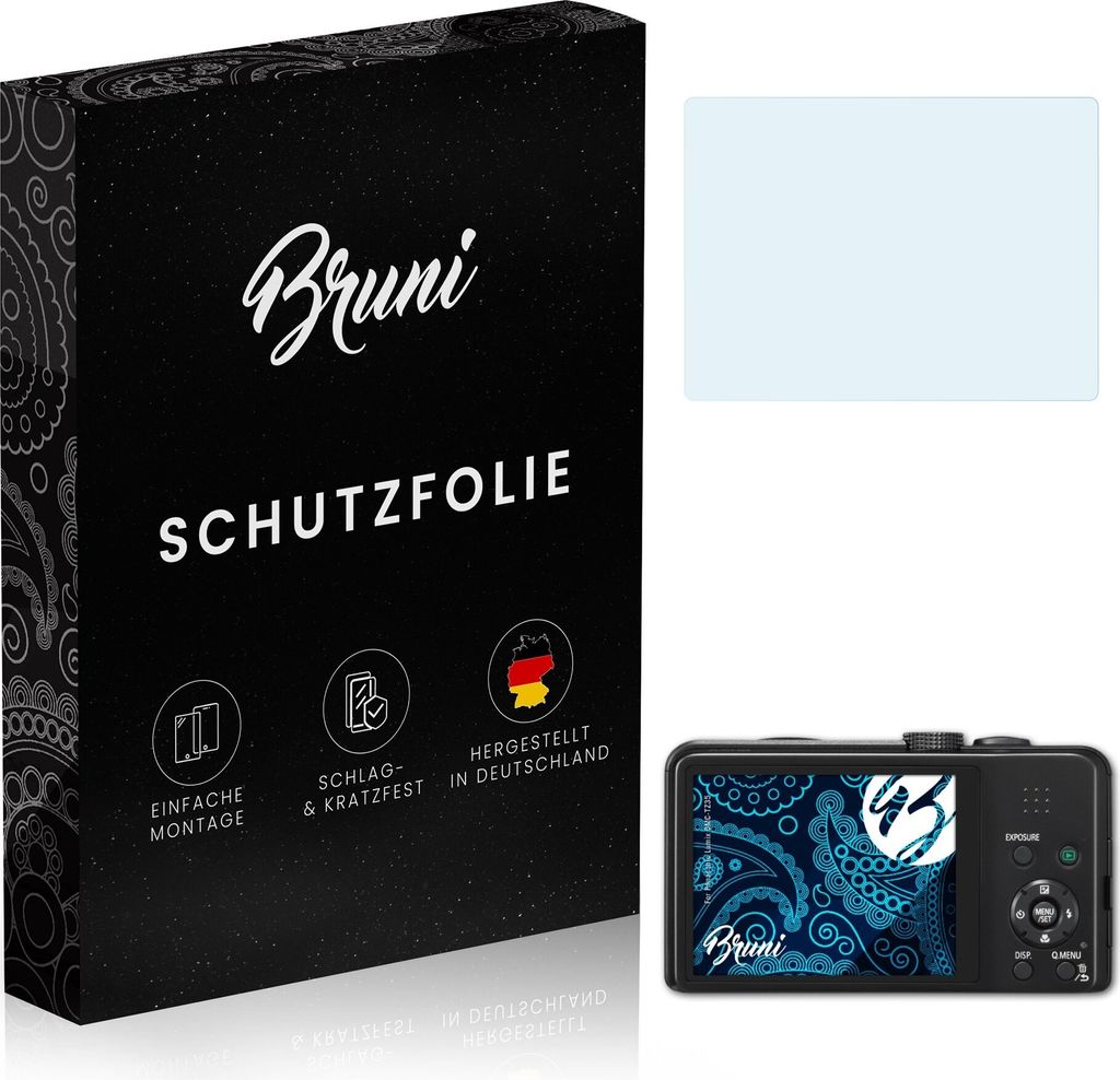 atFoliX 4054274714992, Transparent, Panasonic, Lumix DMC-TZ35, Klare Bildschirmschutzfolie, Kratzresistent, Glänzend