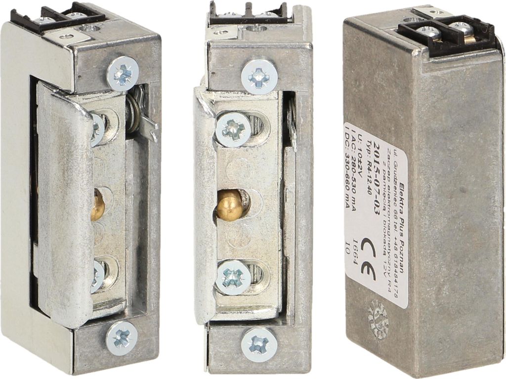 Elektra Plus | Verrou électromagnétique R4 - 12V - Compact Image du produit 