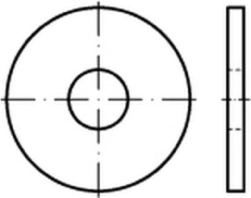 Reyher DIN 440 Stahl R 5,5 galv. verzinkt gal Zn S
